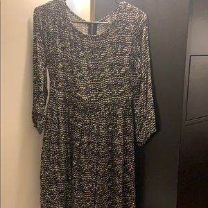 black and white formal dress